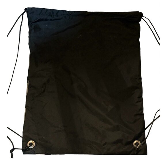 New U.S. Army Black Bag Army Draw String Bag Back Pack - Picture 2 of 2